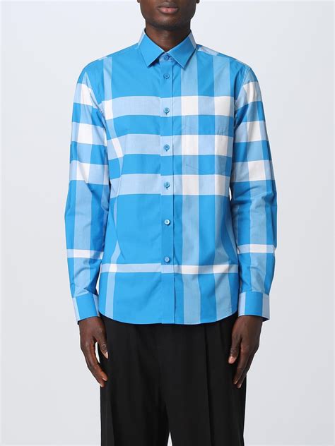 blue burberry shirt ebay|burberry shirts for men outlet.